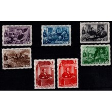 1949 Sovjetunionen - AFA 1334-40 - Postfrisk